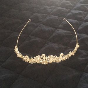 David’s Bridal Tiara with Rhinestones